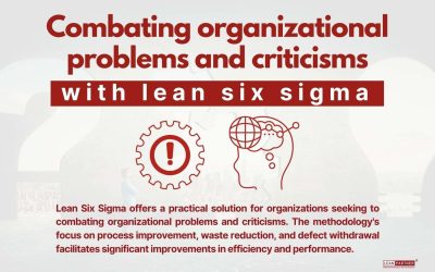 Combating organizational problems and criticisms with lean six sigma